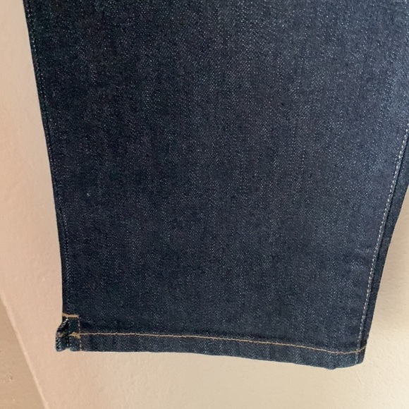 RALPH LAUREN Dark Wash Crop Denim Jeans - Picture 6 of 10